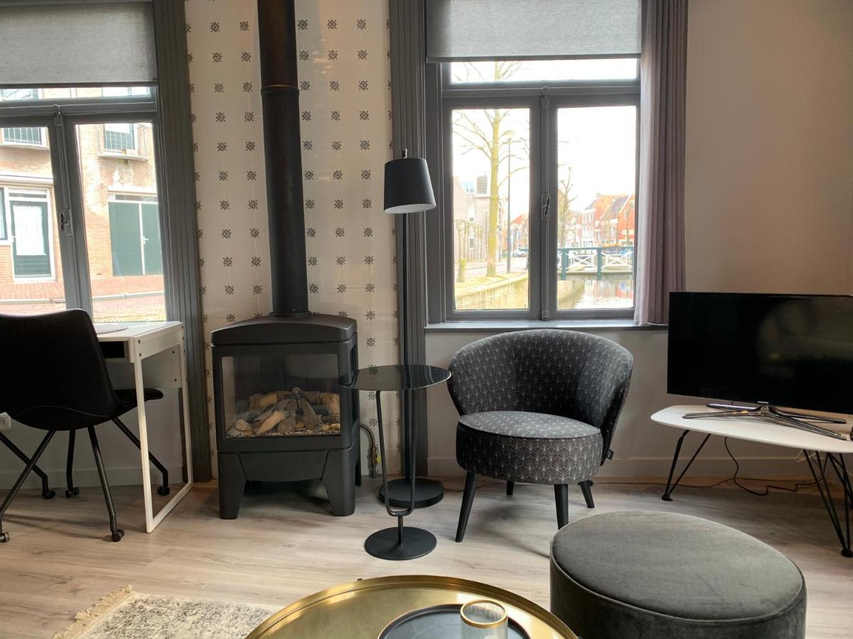 Wetterhuske - Huisje Aan De Gracht Franeker Ngoại thất bức ảnh